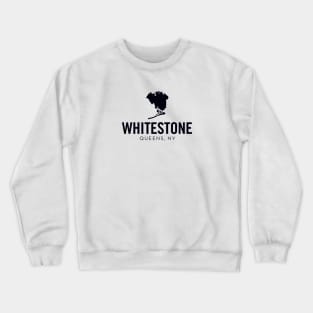 Whitestone, Queens - New York (black) Crewneck Sweatshirt